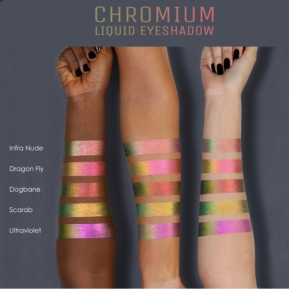 Natasha Denona INFRA NUDE Chromium Multichrome Liquid Eyeshadow | NEW - Picture 9 of 11